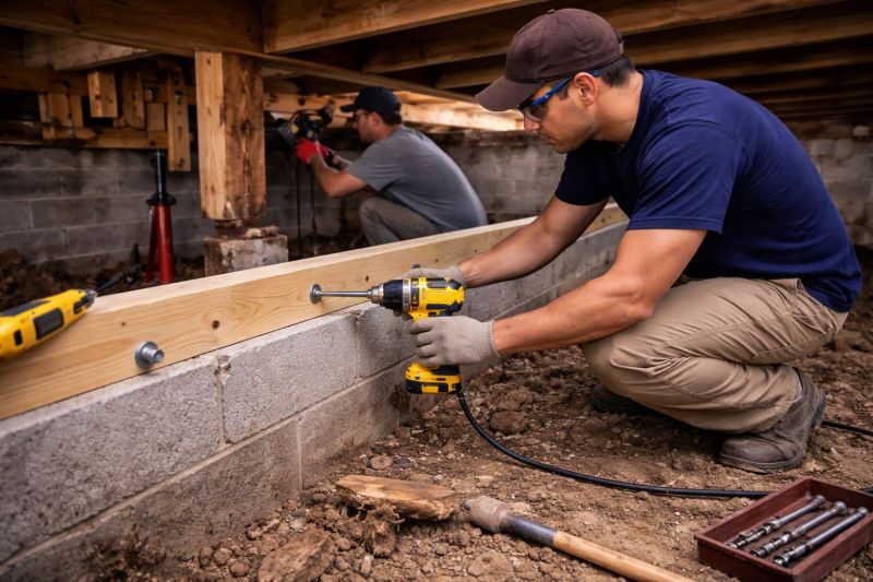 House Foundation Repair in Bensalem, PA