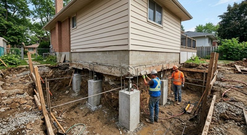 House Underpinning in Ambler, PA