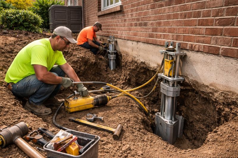 Settling Foundation Service in Elkins Park, PA