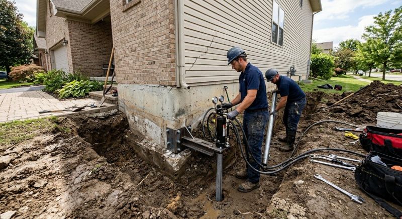 Settling Foundation Service in Souderton, PA