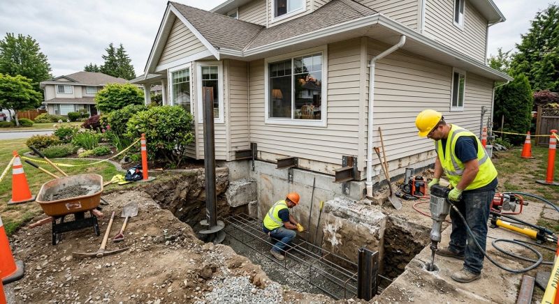 Structural Foundation Repair in Broomall, PA
