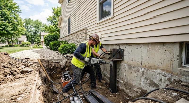 Structural Foundation Repair in Glenolden, PA