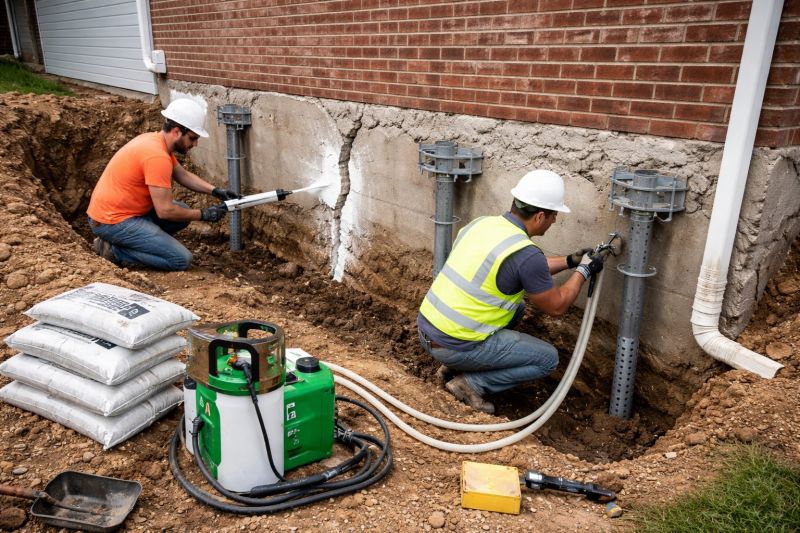 Structural Foundation Repair in Green Lane, PA