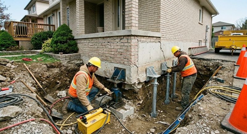 Structural Foundation Repair in New Hope, PA