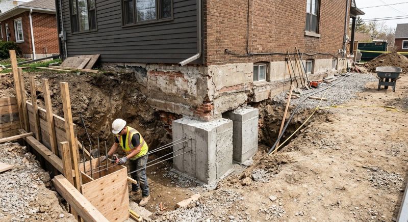 Structural Underpinning in Ambler, PA