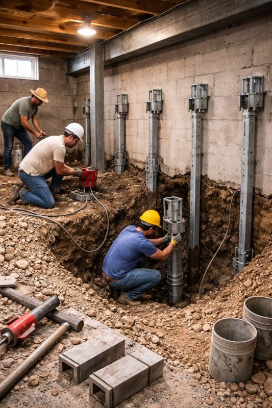 Structural Underpinning in Ambler, PA