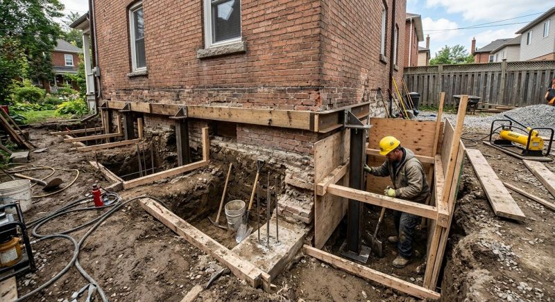 Structural Underpinning in Ambler, PA